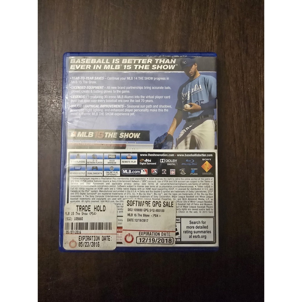 MLB 15 The Show - Original Sony PS4 Game - Picture 4 of 4